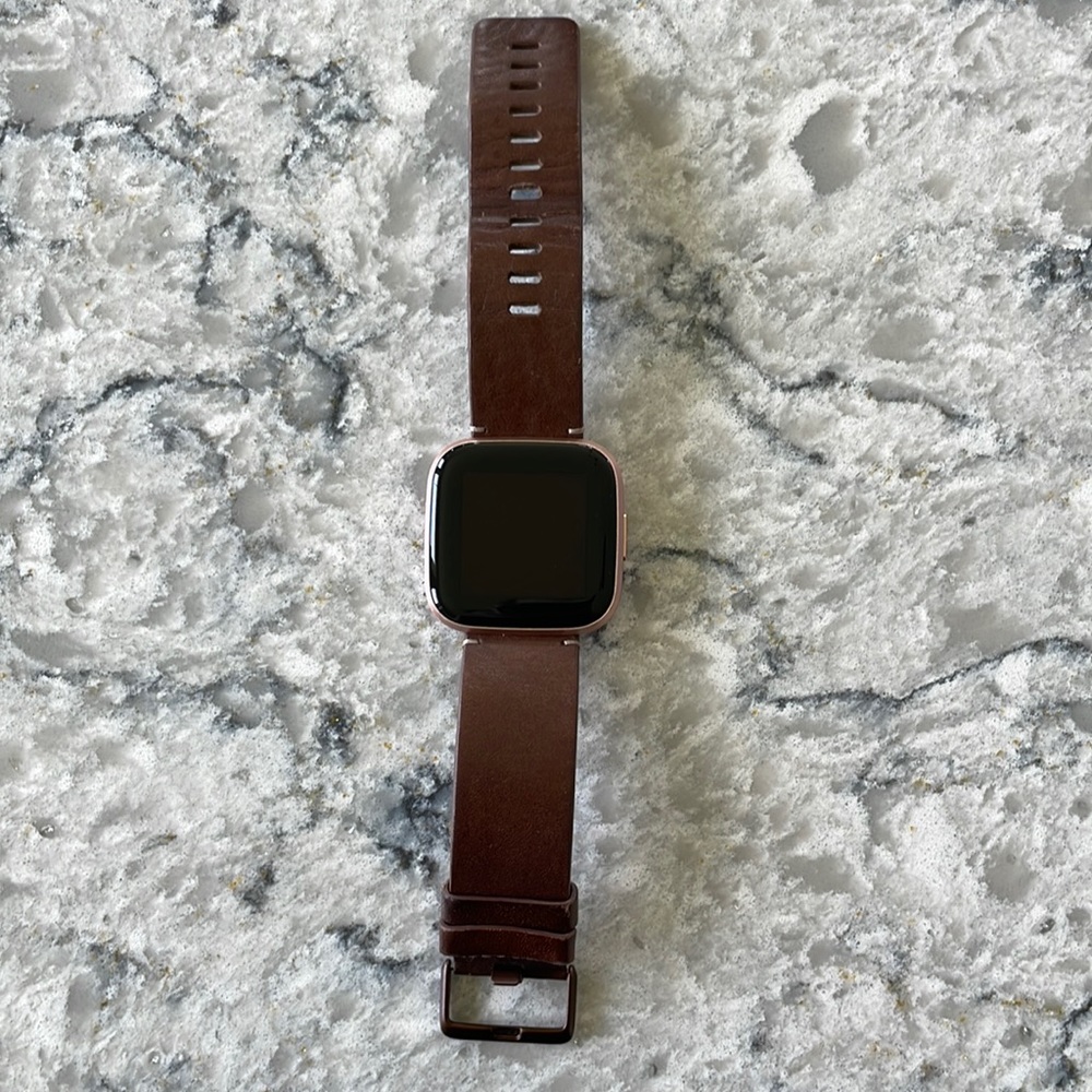 Fitbit Versa 2 Special Edition - Leather Band